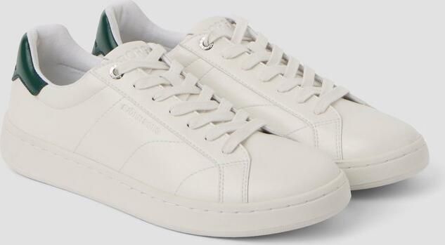 Björn Borg Deuce Heren Sneaker Schoenen Mannen Witte Sneaker Wit Groen