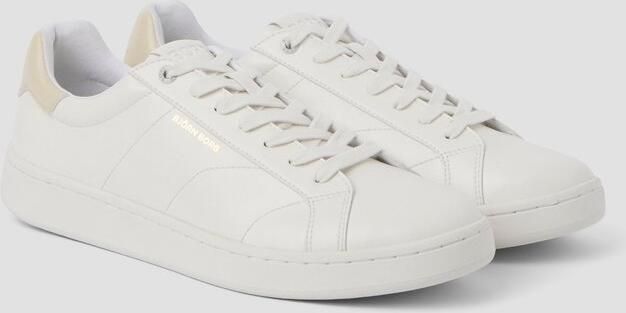 Björn Borg Deuce Dames Sneaker Schoenen Vrouwen Witte Sneaker Wit Zand