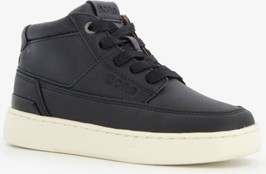Björn Borg Bjorn Borg gevoerde hoge jongens sneakers Zwart