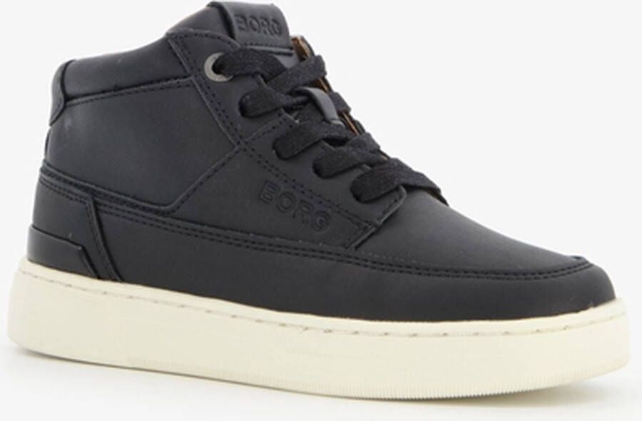 Björn Borg Bjorn Borg gevoerde hoge jongens sneakers Zwart