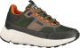Björn Borg Chunky Runner Sneaker met Metalen Merkembleem Green Heren - Thumbnail 1