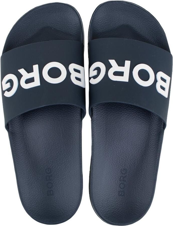 Björn Borg heren slippers knox logo donkerblauw