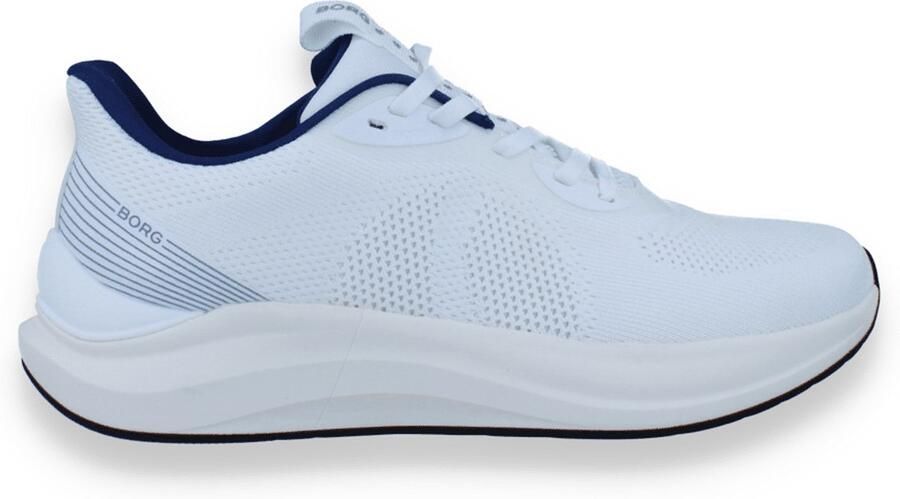 Björn Borg Heren Sneaker Ace Knt White-gum Wit