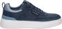 Björn Borg Lage Nubuck Leren Sneaker T1920 PRF Blauw Heren - Thumbnail 2