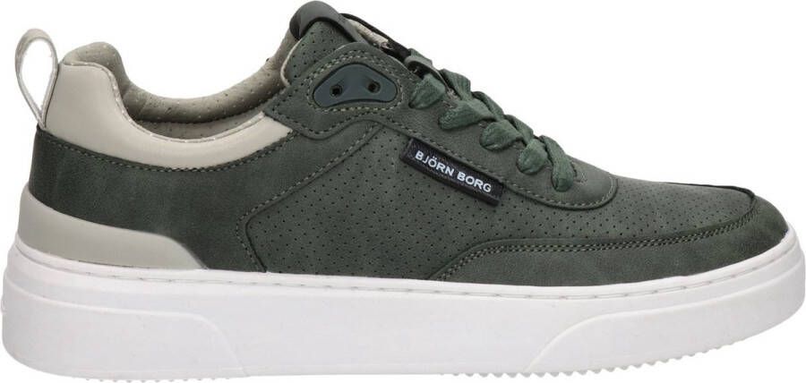 Björn Borg Heren Sneakers T1920 Nub Prf M Groen