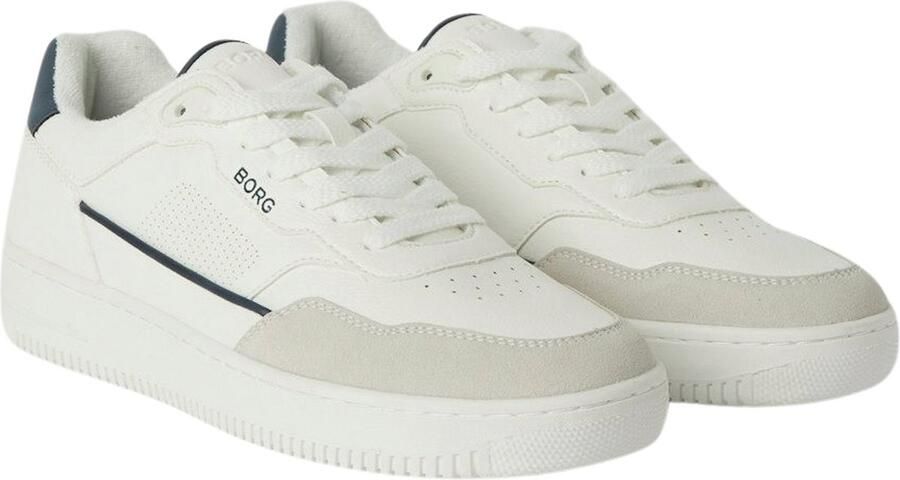 Björn Borg T2020 heren sneakers wit blauw - Foto 2