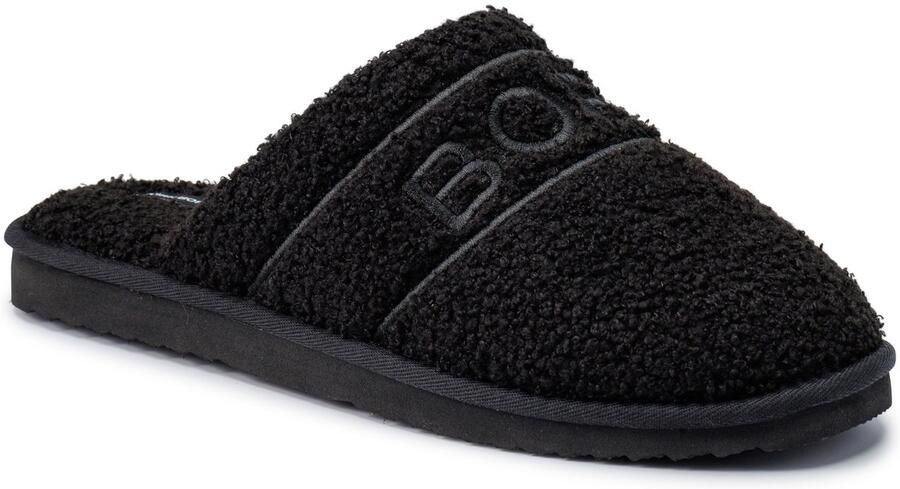 Björn Borg Homy Heren Pantoffel Sloffen Mannen Instapper Zwart - Foto 2