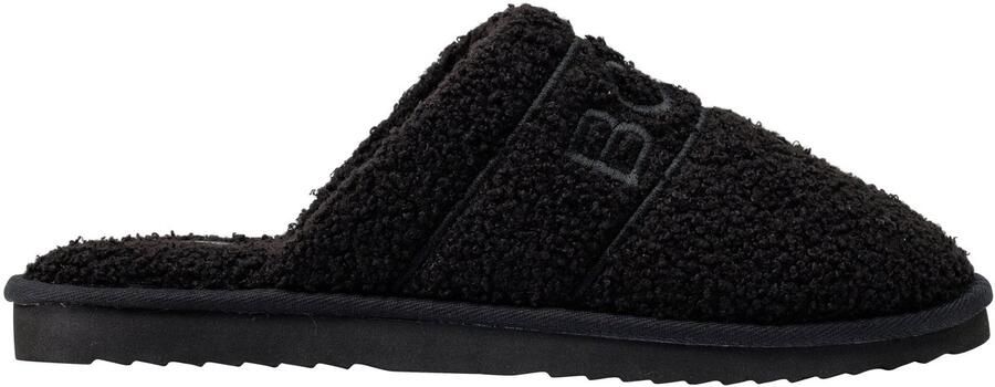 Björn Borg Homy Heren Pantoffel Sloffen Mannen Instapper Zwart