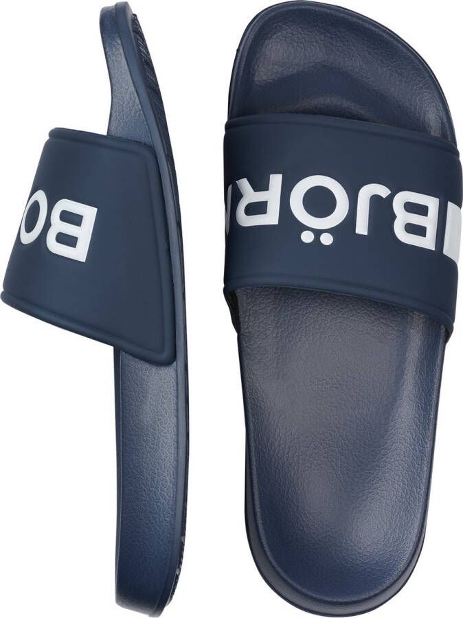 Björn Borg Comfortabele poolslides voor heren Blauw Heren