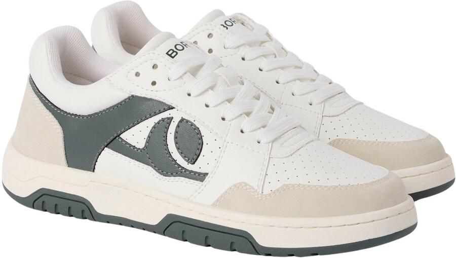 Björn Borg Ollie WB Sneakers Heren Schoenen Mannen Wit Groen