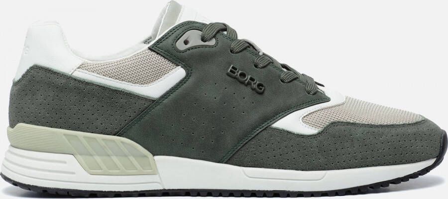 Björn Borg Bjorn Borg Bjorn Borg Sneakers Groen Suede 301207 Heren Suède - Foto 8