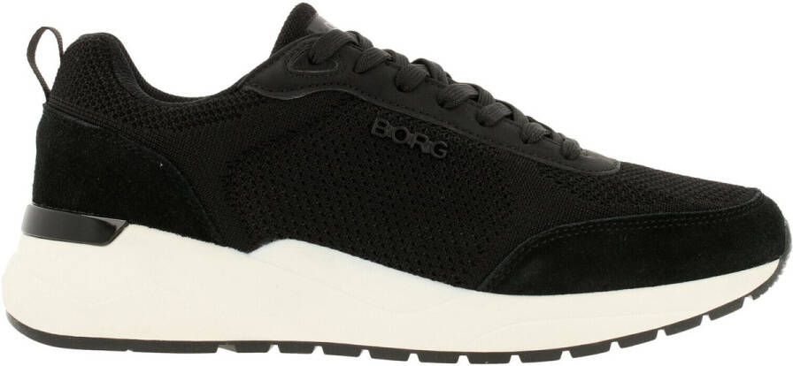 Björn Borg Bjorn Borg R1900 Knt M Lage sneakers Heren Zwart