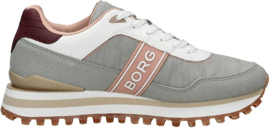 Björn Borg R2000 CAS W Sneakers Laag Lichtgrijs