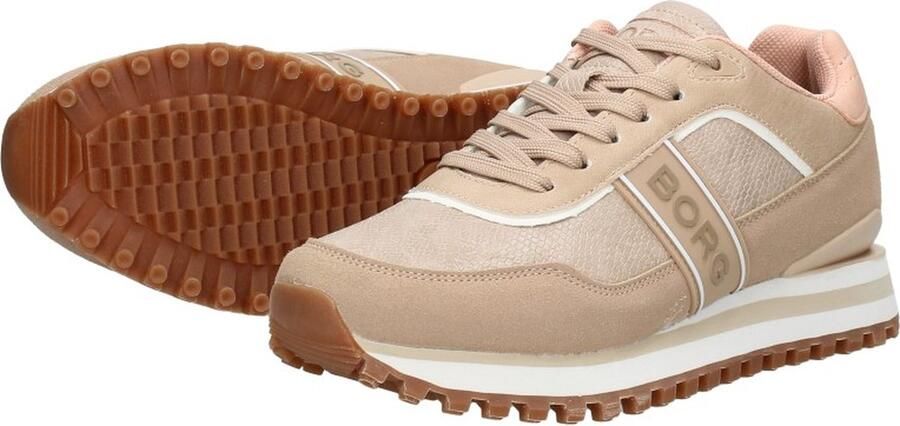Björn Borg Bjorn Borg Bjorn Borg Sneakers Roze Synthetisch 111251 Dames Kunstleer - Foto 13