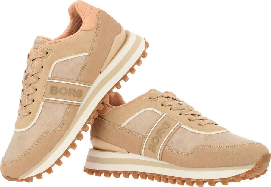 Björn Borg Bjorn Borg Bjorn Borg Sneakers Roze Synthetisch 111251 Dames Kunstleer - Foto 4