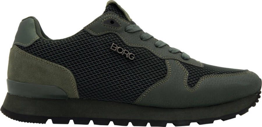 Björn Borg Bjorn Borg R440 Kpu Tnl M Lage sneakers Leren Sneaker Heren Groen - Foto 3
