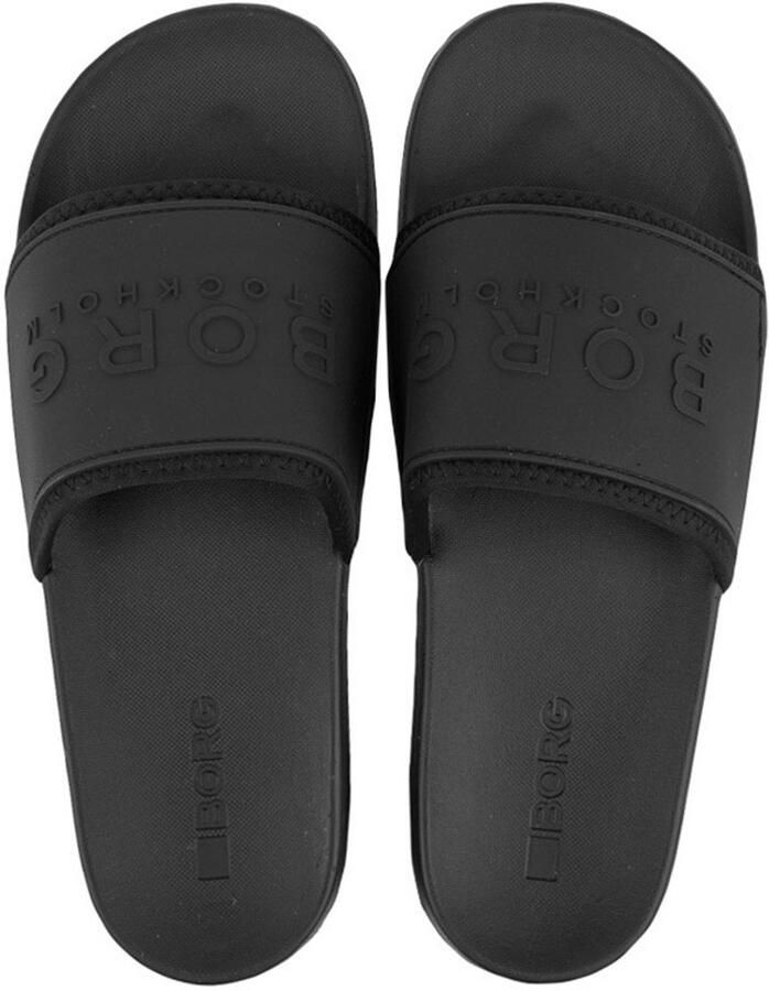 Björn Borg dames slippers romeo logo zwart - Foto 2