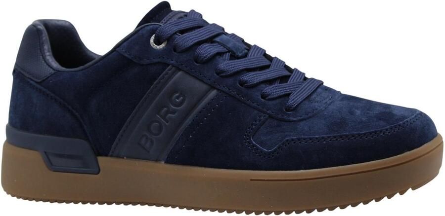 Björn Borg Spin suède sneakers donkerblauw - Foto 4