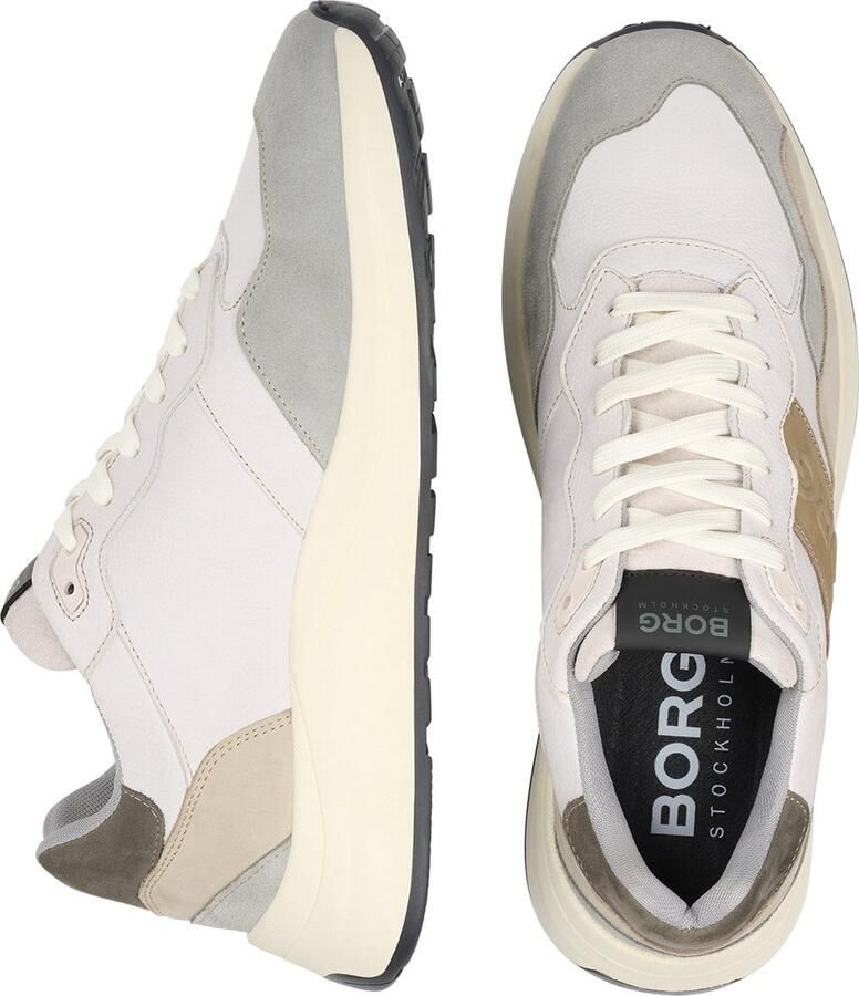 Björn Borg Sl200 Heren Lage sneakers Leren Sneaker Heren Wit - Foto 2