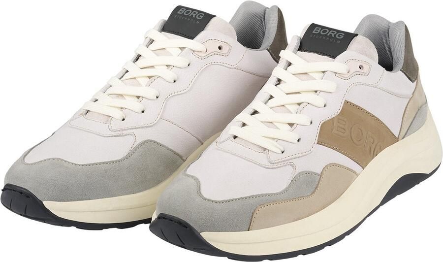 Björn Borg Sl200 Heren Lage sneakers Leren Sneaker Heren Wit - Foto 9