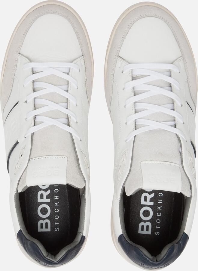 Björn Borg Sl200 Heren Lage sneakers Leren Sneaker Heren Wit - Foto 4