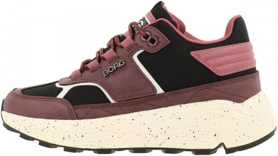 Björn borg Sneakers R1300 Mid SPK W 2241 584721 5409 Paars Zwart