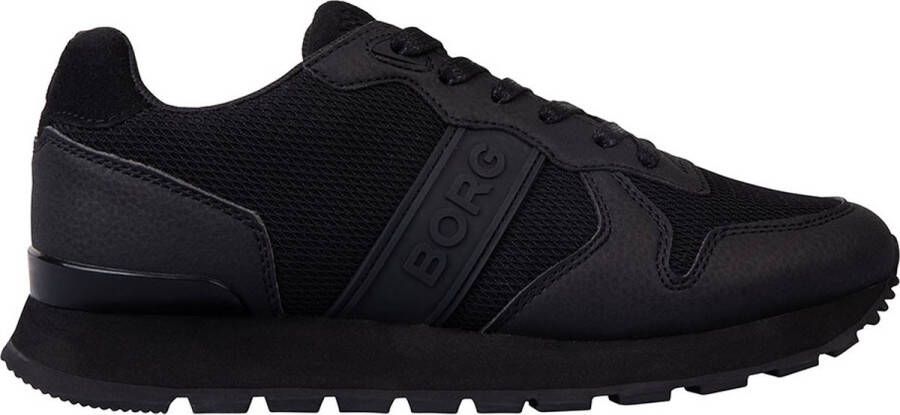 Björn Borg Lage Veterschoenen met Rubberen Patch Black Heren - Foto 2