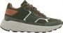 Björn Borg Chunky Runner Sneaker met Metalen Merkembleem Green Heren - Thumbnail 1