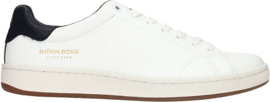 Björn Borg Klassieke Twist Sneaker met Metallic Logo Details White Heren - Foto 2