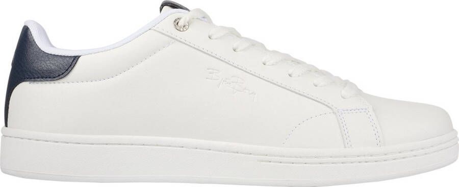 Björn Borg Witte Lage Sneakers met Ingelegd Logo White Heren