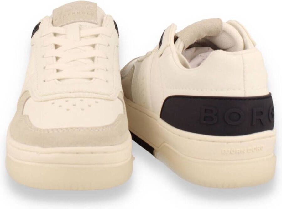 Björn Borg T2300 CTR Tennis Geïnspireerde Sneaker Beige Heren - Foto 4