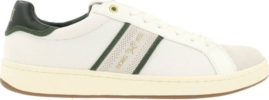 Björn Borg Tijdloze lage mesh sneaker White Heren