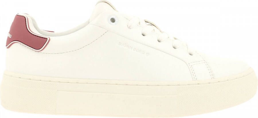 Björn Borg Lage Sneakers met PU Leren Bovenwerk Beige Dames