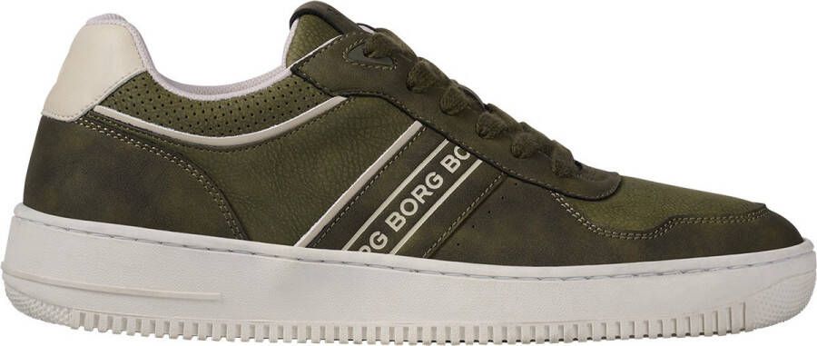 Björn Borg Klassieke Veterschoen met Logoband Green Heren