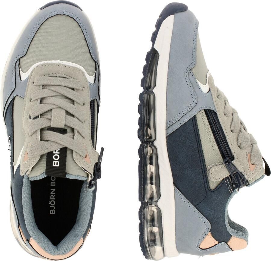 Björn Borg Bjorn Borg Bjorn Borg Sneakers Blauw Imitatieleer 041216 Dames Kunstleer - Foto 4