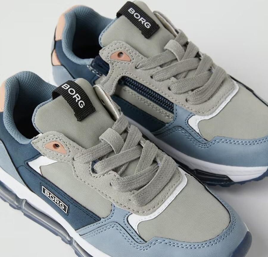 Björn Borg Bjorn Borg Bjorn Borg Sneakers Blauw Imitatieleer 041216 Dames Kunstleer - Foto 5