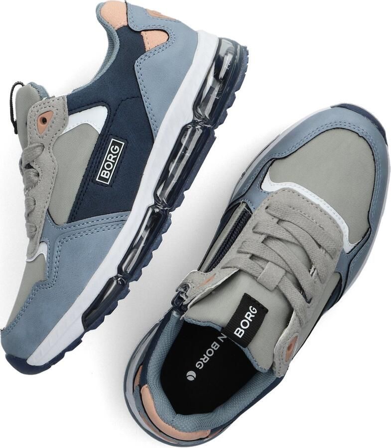Björn Borg Bjorn Borg Bjorn Borg Sneakers Blauw Imitatieleer 041216 Dames Kunstleer - Foto 6