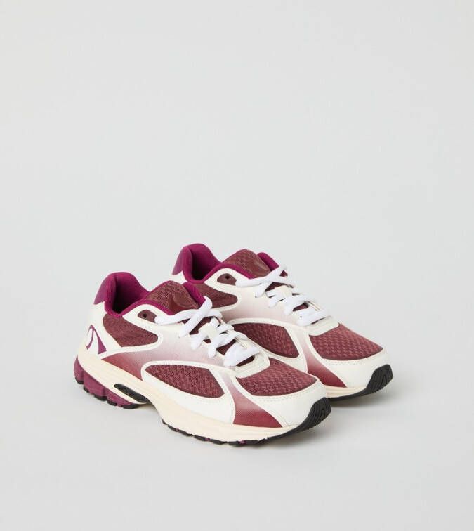 Björn Borg Spin Dames Sneaker Wit Lila