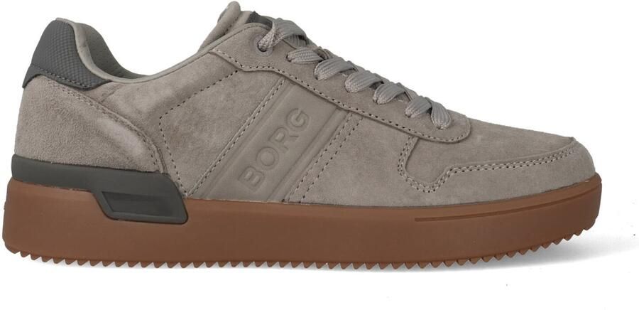 Björn Borg Spin Suede Sneaker Heren Lage Schoen Mannen Grijs Suede - Foto 5