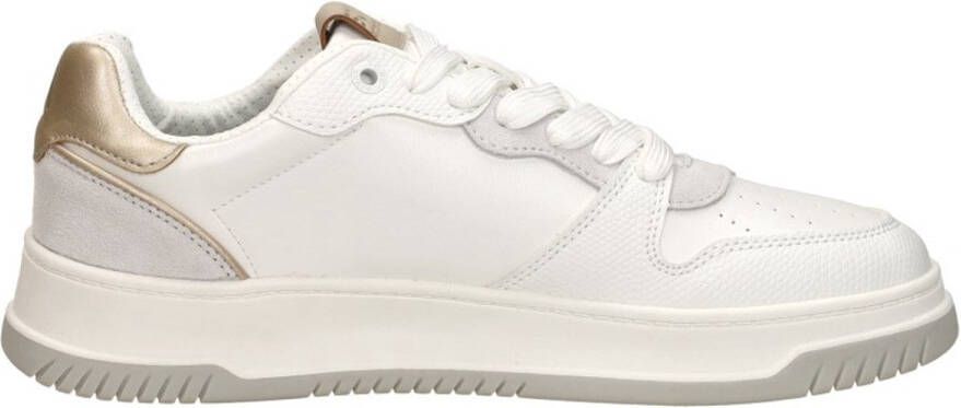 Björn Borg T2700 Dames Sneakers Laag Vrouwen Schoen Wit Goud