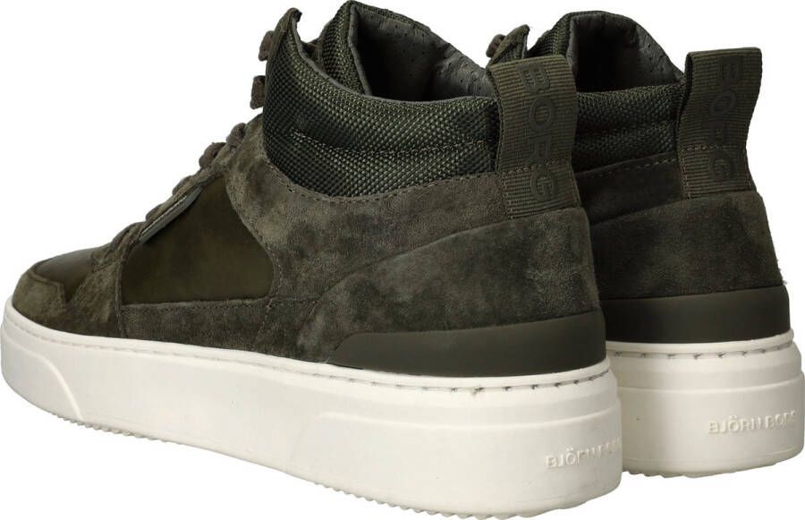 Björn Borg Tennis Mid M Sneakers Heren Groen