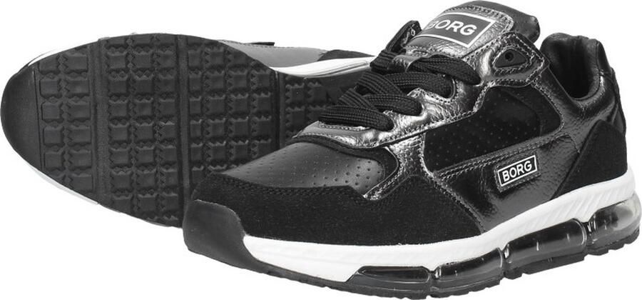 Björn Borg Meisjes Veterschoenen Bjorn Borg X500 Blk slvr Zwart - Foto 10