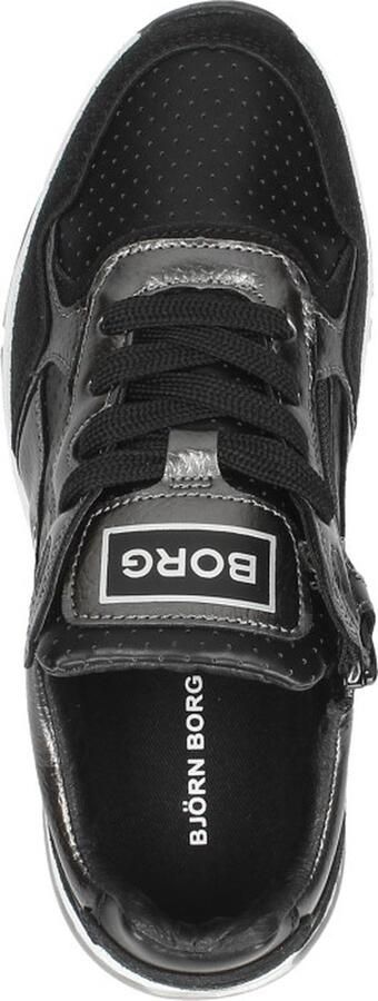 Björn Borg Meisjes Veterschoenen Bjorn Borg X500 Blk slvr Zwart - Foto 12