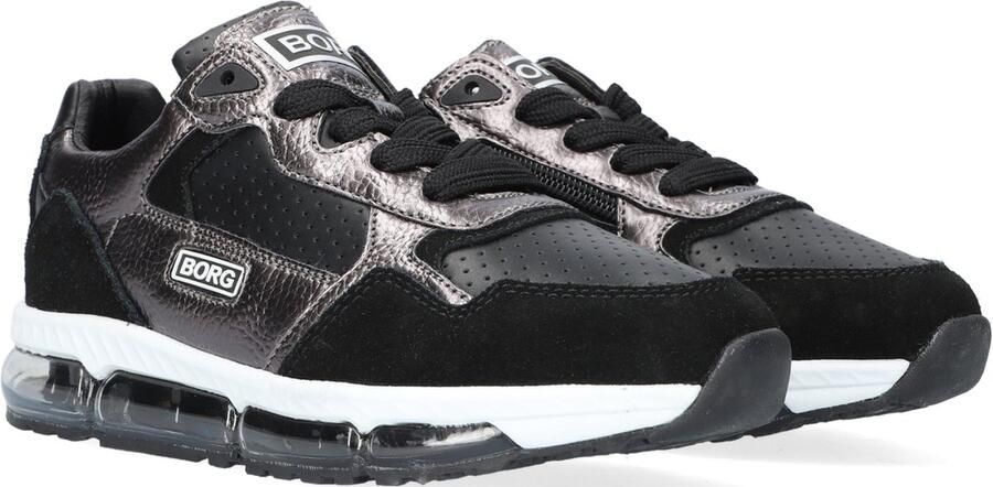 Björn Borg Meisjes Veterschoenen Bjorn Borg X500 Blk slvr Zwart - Foto 8