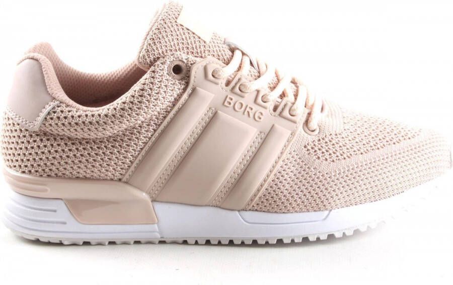 Björn Borg Dames Veterschoenen Bjorn Borg R130 Pink Rose - Schoenen.nl