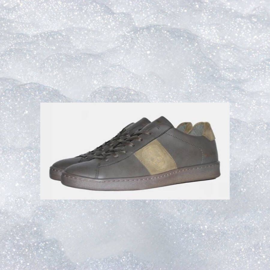Black and Gold Sneaker donkerblauw