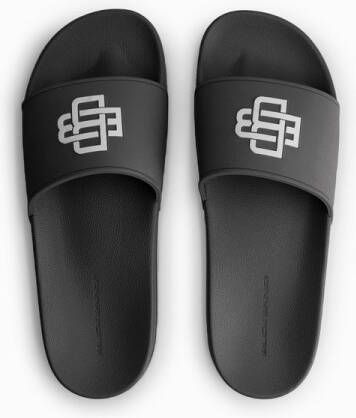 Black Bananas MONOGRAM SLIDES