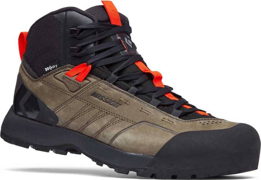 Black Diamond Mission Leather Mid Wp Aanpak Schoenen Groen Man