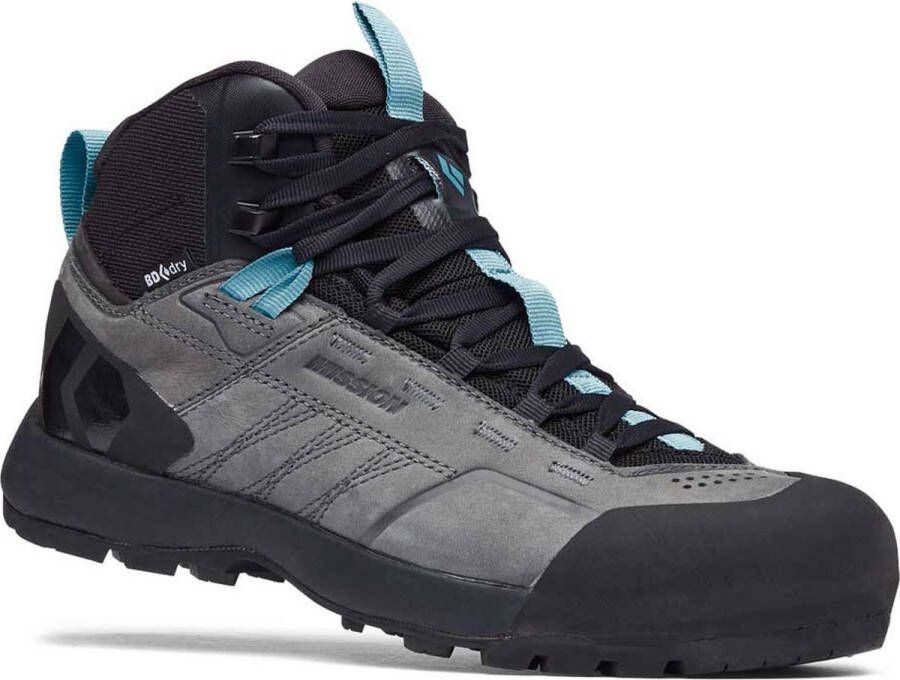 Black Diamond Mission Leather Mid Wp Approachschoenen Grijs 1 2 Vrouw