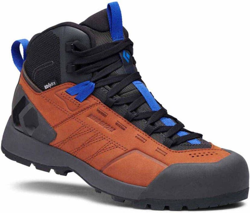 Black Diamond Mission Leather Mid Wp Approachschoenen Oranje 1 2 Vrouw